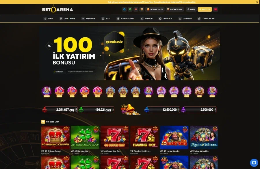 BetArena ekran görüntüsü